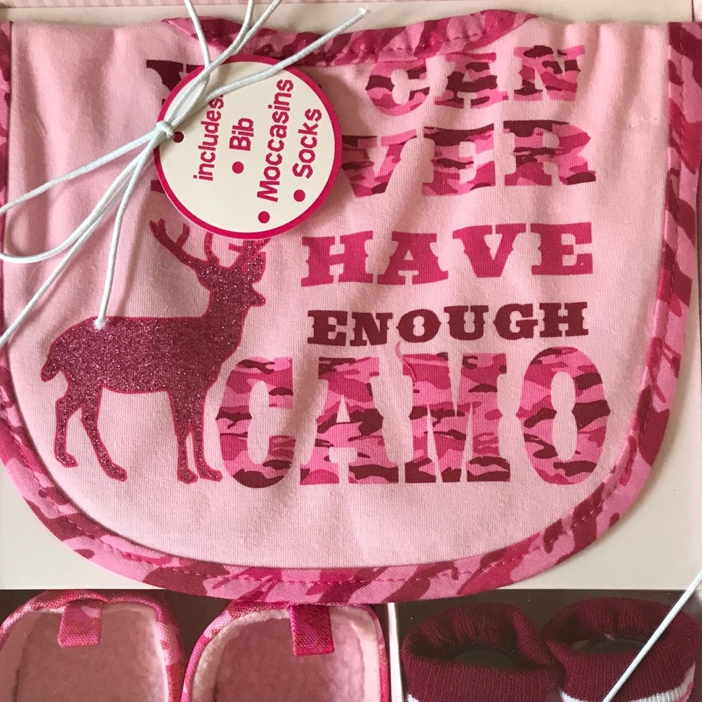 Infant Pink Camo set